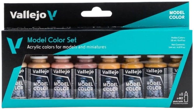 Model Color Face & Skin Tones Set