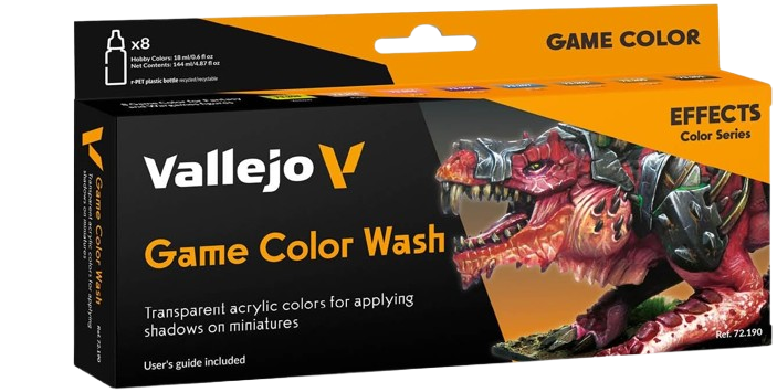  Game Color Wash | Effects Color Series | Rich Pigment Formula